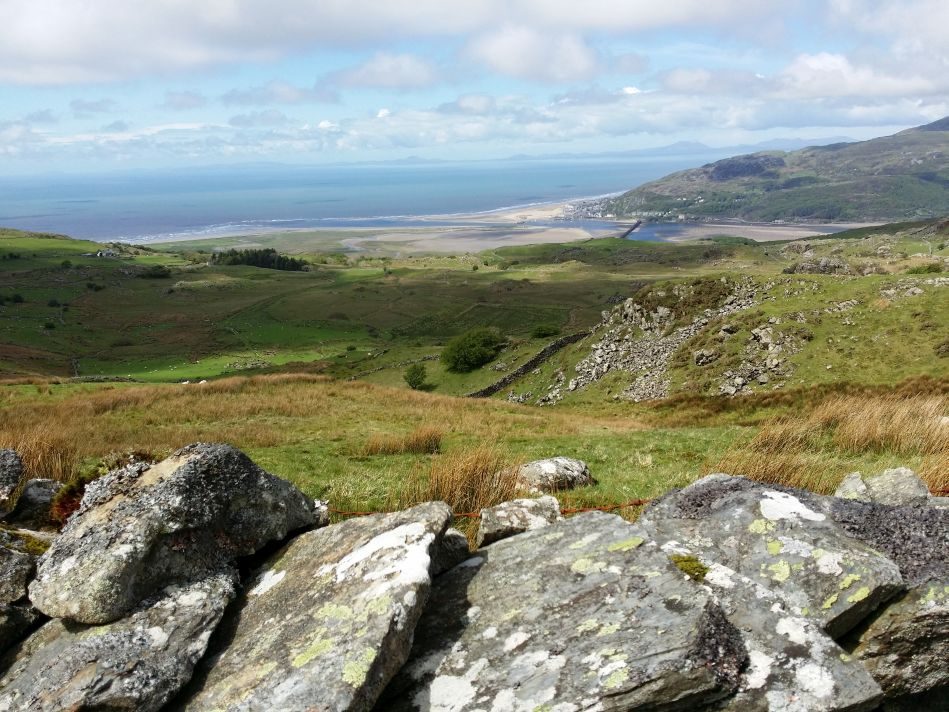 Day 3 - Looking toward Barmouth and Afon Mawddach estuary