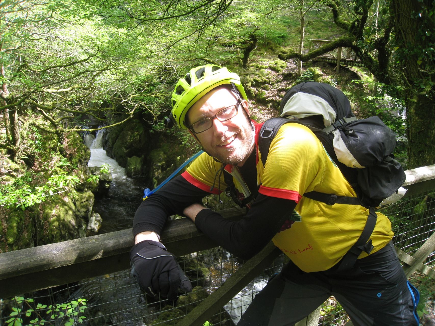 Day 5 - Entering Coed Bwylchgwallter woodland © Paul Bonwick
