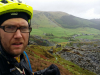 Day 2 - Jon above Cwm Penmachno toward the Manod Mawr quarries