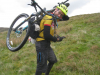 Day 4 - Jon at start of bush-whacking above Afon Hengwym valley © Paul Bonwick