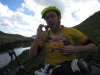 Day 4 - Jon shameless Malt Loaf sponsorship request whilst eating said loaf ... © Paul Bonwick