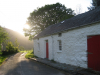 Day 4 - sun dipping in Afon Rheidol valley © Paul Bonwick