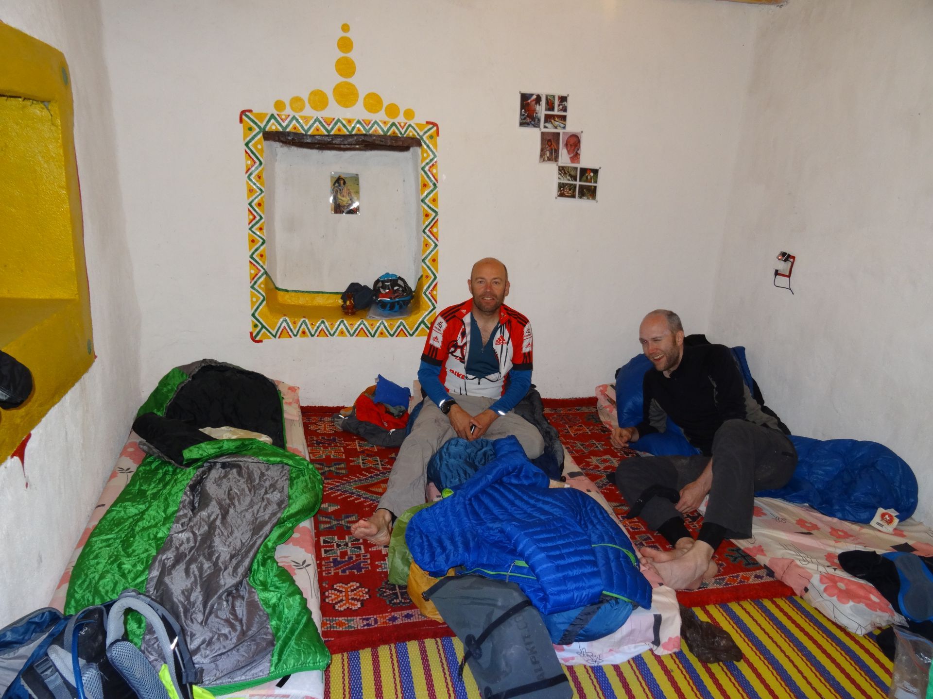 Day 1 - Our home for the night. Le gîte Wihalane, Anergui. © Steve Woodward