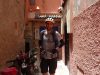 Day 9 - Arriving back in the Medina in Marrakesh at the end of our trip, with the temperature in the shade into the mid-40s °C! © Steve Woodward