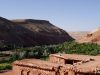 Rest Day A - The magnificent view from our roof terrace - just the place to rest up. Looking over the Asif Ounila valley from Kasbah Tigmi-n-Oufella in Anguelz, toward Jbel Amater (6,650 ft). © Steve Woodward