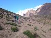 Day 4 - Yup, the only ones here! At the top of the Tizi-n-Rughuelt pass, at 9,521. © Shaun Grey