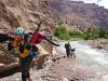Day 5 - ... but we make it through! River Tassaout, near Fakhour. © Shaun Grey