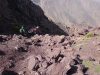 Day 8 - Into the Abyss ... rocks-aplenty. The rocky but fabulous descent from Tizi-n-Eddi to the village of Tizi-n-Tacheddirt. © Shaun Grey