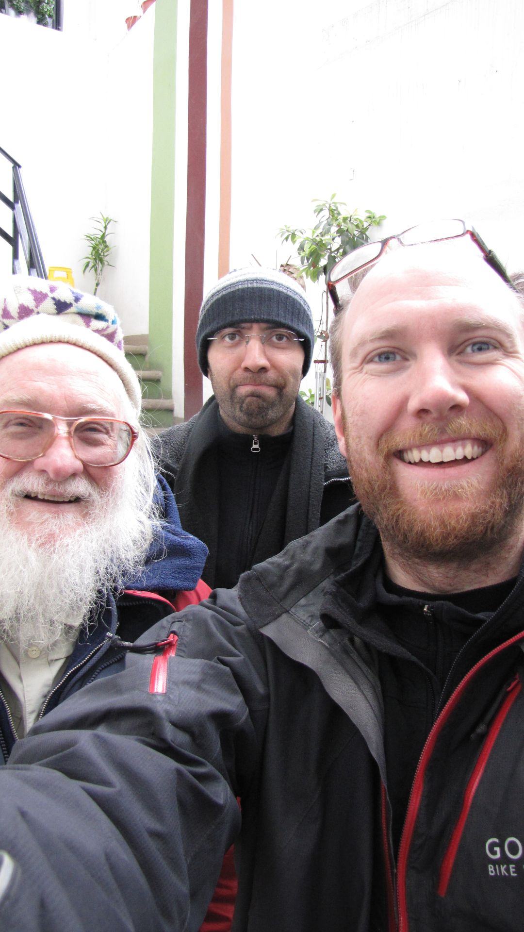 Monterrey, NL, Mexico - L to R: Richard (Ricardo), Sergio & I