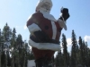 "North Pole" nr Fairbanks - world`s biggest Santa (soon to appear in "Santa versus MechaGodzilla"