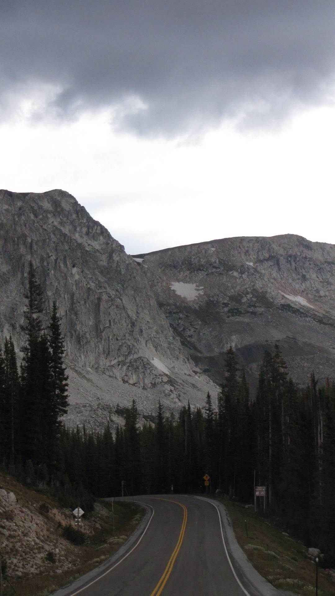 Snowy Mt Pass, WY, USA - 10,847 ft & just incredibly hard with hypoxia & frequent "pauses" near the top but wow was it worth it to see, this