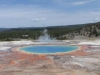 Yellowstone Nat Pk, WY, USA - "Grand Prismatic" v pretty, hiked up after some off-roading with the bike to get this view