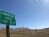 Great Divide Basin, WY, USA - Continental Divide crossing no. 9 & you can actually see a "spine" on the right...