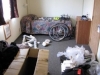 Prudhoe Bay, hotel room -  Have I remembered all the bits of the bike?  Can I rebuild him...?