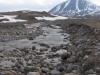 (Near) Galbraith Lake.  Glacier-fed stream + washing hands = numb hands.  Don`t do it kids.