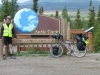 Arctic Circle - took 9 days to get here FROM THE NORTH!