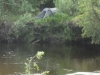 Colorado Creek Traihead - Last night of Camping before Fairbanks & it was a good `un - tent up on river bank in middle...