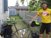 Fairbanks, at John`s, the end of this "part" - 73 mile day, 10 miles around Fairbanks" bike tracks! :)