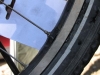 Whitehorse, YT, Canada - Original rear rim cracked! After 1000 miles...admittedly carrying approx 350lbs for 500 of those, oh, & then there was the gravel, and the jumps & racing the motorbikers downhill...hmmmm