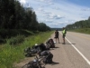 Nr Fort Nelson, BC, Canada - Picturesque lunch stop