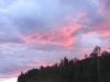 Fort Nelson, BC, Canada - Red sky at night...etc...no shepherds in area however so theory remains untested
