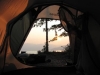 Cottonwood RV Park, YT, Canada - Riding by 7am isn`t too bad when you wake up to this..!