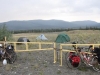 Nr Haines Junction, YT, Canada - Corral by roadside