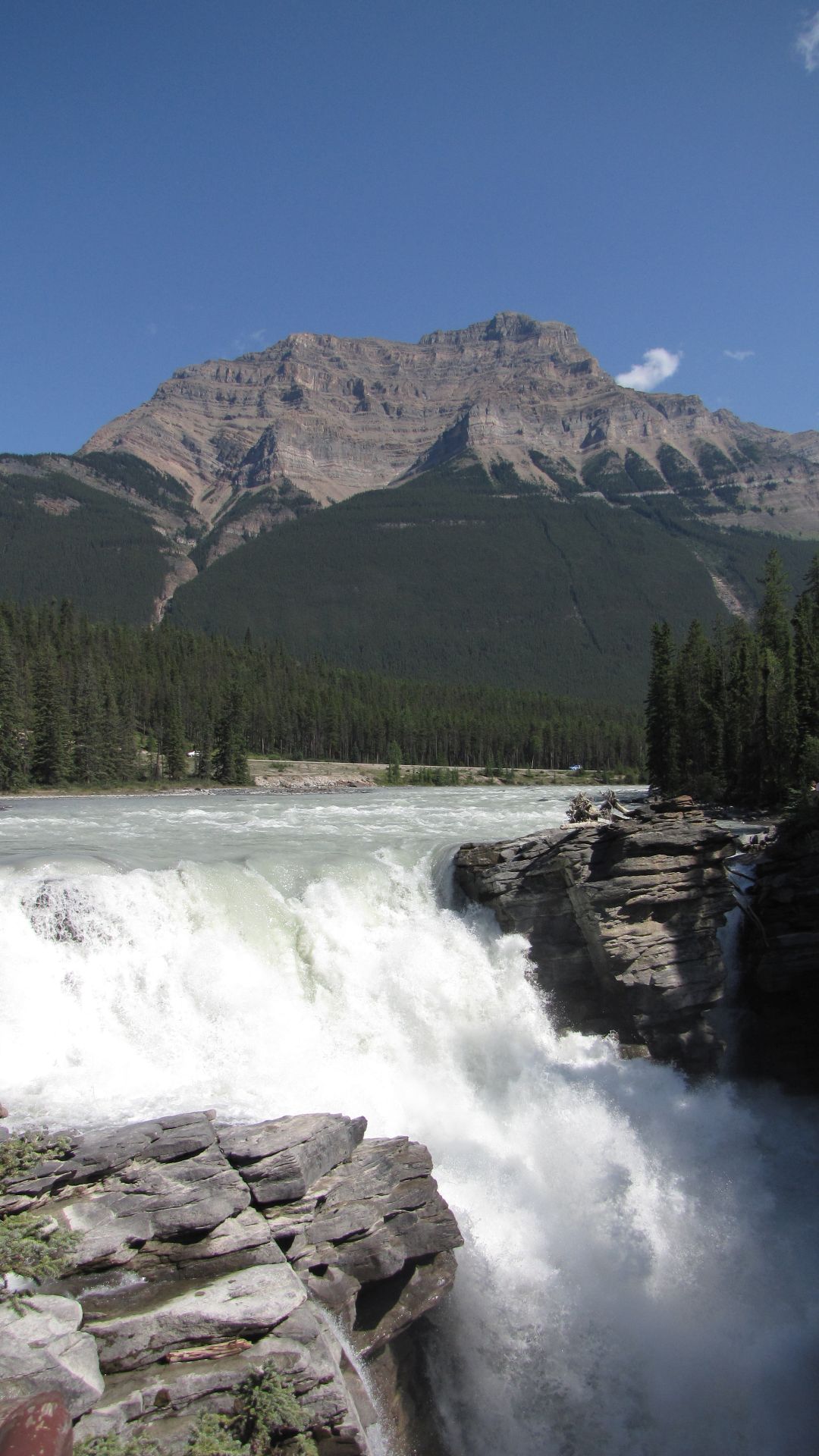 Athabasca Falls, Jasper Nat Pk, Alberta, Canada - Worth the slight detour!