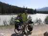 Nr Jasper, Alberta, Canada - After a few days off bike, I start off along the (astonishing) Icefield`s Parkway toward Lake Louise / Banff