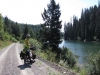 Nr Seely Lake, Montana, USA - a lovely day riding off-road (dirt tracks) along Continental Divide Trail with Nancy & Matthew - thanks guys, see you soon hopefully :)