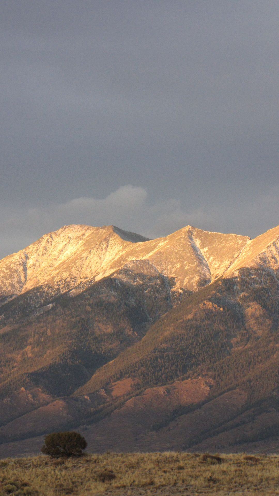 Villa Grove, CO, USA - Alpenglow abounds