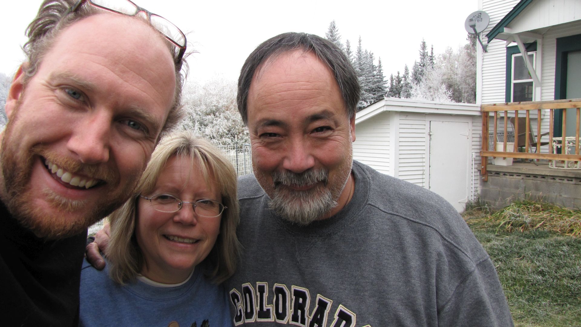Nr Bailey, CO, USA - with Rose & Miki at their place, thanks again guys :)