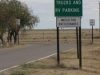 Nr Vaugh, NM, USA - didn`t fancy camping here...so another 100 mile day ensues, carrying 10 litres of water!