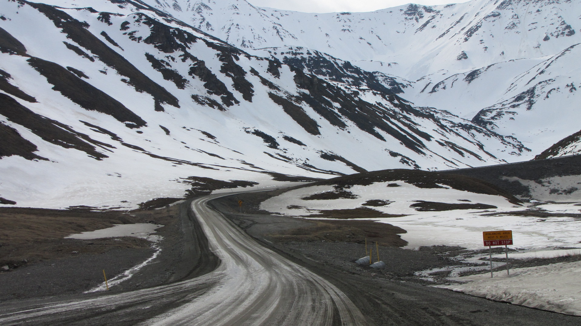 And I'm going up THAT?! Atigun Pass