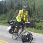 Jon Slade. Travelling light!