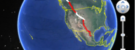 Google Earth API Simple KML Overlays Example